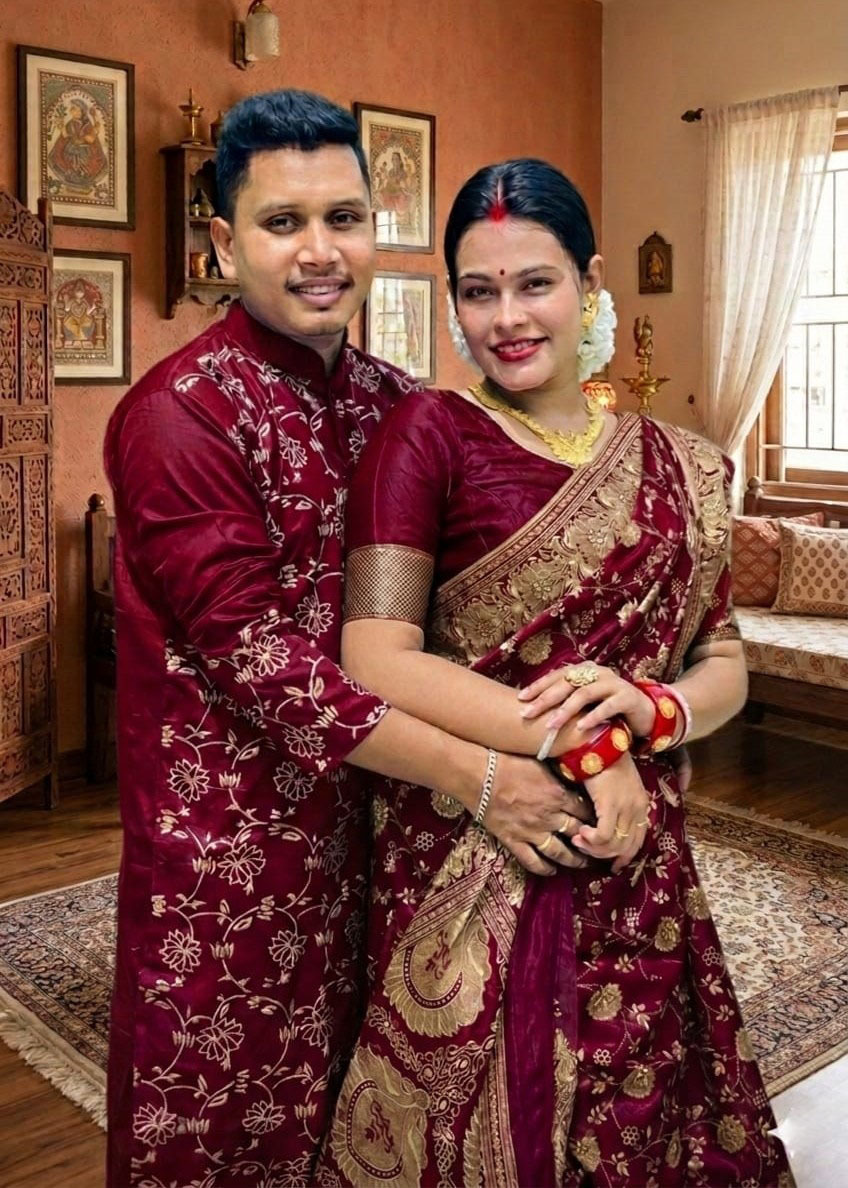 💛 প্রিমিয়াম কোয়ালিটি জাপানি সিল্ক কাপল সেট 💛cod 111